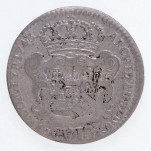 Ausztria 1743. 6kr Ag Mária Terézia (3,00g) T:2,2- / Austria 1743. 6 Kreuzer Ag Maria Theresia (3,00g) C:XF...