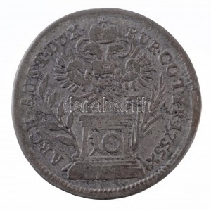 Ausztria 1755. 10kr Ag Mária Terézia Bécs (3,51g) T:2- / Austria 1755. 10 Kreuzer Ag Maria Theresia Vienna (3,51g...