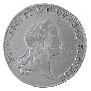 Német Államok / Szászország-Albertine 1772EDC 2/3T Ag III. Frigyes Ágost Drezda (13,88g) T:2,2- ph. / German States ...