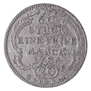 Német Államok / Frankfurt am Main 1784G PCB N 20kr Ag Frankfurt (6,55g) T:2,2- / German States ...