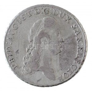 Német Államok / Szászország-Albertine 1785IEC 2/3T Ag III. Frigyes Ágost Drezda (13,95g) T:2,2- / German States ...