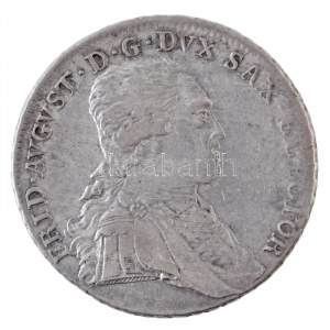 Német Államok / Szászország-Albertine 1793IEC 2/3T Ag III. Frigyes Ágost Drezda (13,90g) T:2,2- / German States ...