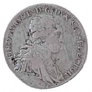 Német Államok / Szászország-Albertine 1797IEC 2/3T Ag III. Frigyes Ágost Drezda (13,92g) T:2- / German States ...