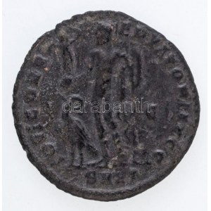 Római Birodalom / Heraclea / I. Constantinus 313. Follis Br (2,99g) T:2 / Roman Empire / Heraclea / Constantine I 313...