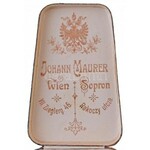 1908. Katonai Jubileumi Kereszt aranyozott Br kitüntetés mellszalagon, eredeti Johann Maurer Wien Sopron...