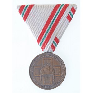 Berán Nándor (1889-1965) 1935. Magyar Vöröskereszt Ifjúsági Osztálya Br kitüntetés, pótolt mellszalagon ...