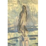 Bernáth Aurél (1895-1982): Abbázia. Akvarell, papír, jelezve jobbra lent. Proveniencia: Korábban dr...