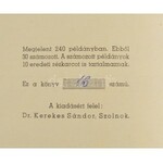 A Magyar Exlibrisgyűjtők és Grafikabarátok Egyesülete kiadványainak két kötete:  Boldog Új Évet! 1939...