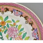 Herendi Paon de Peking/ Pekingi páva (PP) mintás porcelán tányér, kézzel festett, jelzett,hibátlan ...