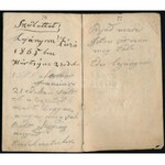 1827 Szabómester számára kiállított vándorkönyv, sok bejegyzéssel, magyar és német nyelven
