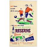 1953 London, Wembely Stadion, A magyar-angol 6:3-as meccs angol nyelvű programfüzete, az aranycsapat két tagja...