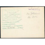cca 1933 Kinszki Imre (1901-1945) budapesti fotóművész pecséttel jelzett és aláírt vintage fotóművészeti alkotása ...