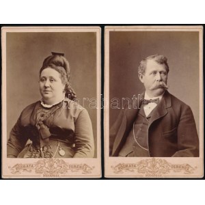 Ullrich Ágoston 48-as honvéd tüzértiszt és felesége, Gängel Mária (1885...