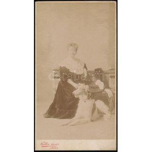 1904 Bertha Sophia Felicita von Suttner bárónő (szül. Kinsky von Wchinitz und Tettau grófnő (1843-1914) osztrák író...