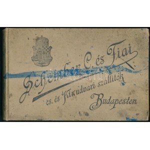 cca 1900-1910 Schember C. és Fiai cs. és kir. udvari hídmérleg és gépgyárosok./C. Schember & Söhne K.u.K. Hof...