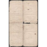 1855 Várpalota, születési anyakönyvi kivonat, német nyelven, okmánybélyeggel, viaszpecsétekkel, az egyik sérült...