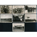 1933 Jambore Sajtófotócsoport 13 db fotója, benne Teleki Pál, kisbarnaki Farkas Ferenc és mások, terepbejárás...