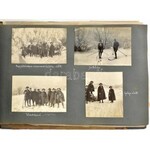 cca 1914-30 Cserkész kordokumentum jellegű fotóalbuma, össz. 122 fotó, amelyen számos cserkészcsapat (Turulok, 13. ...