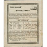 1847 A Balatoni Társaság hirdetménye a Kisfaludi gőzös üzembe állításáról és az közkívánatra a tervezett májusi indulás 