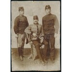 1891 Budapesti lovas mérkőzés gróf Eszterházy kapitány, Csapó huszárhadnagy és báró Bothner Jenő...