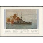 1914 A császári és királyi haditengerészet Szent István csatahajója...