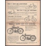 cca 1926 Láng Jakab és Fia Kerékpáralkatrész-, kerékpár-, varrógép- és gumminagykereskedők árukatalógusa. Bp....