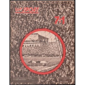 1954 Képes Sport, 1954. május 25., I. évf. 2. sz. Magyarország:Anglia (7:1.), Bp., Sportpropaganda...