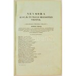 1848 Felséges Első Ferdinánd Ausztriai Császár, Magyar- és Csehországnak e néven ötödik apost...