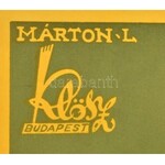 cca 1933 Márton Lajos (1831-1953): 1933 Jamboree, cserkész plakát, Bp., Klösz-ny., hajtásnyomokkal, restaurált...