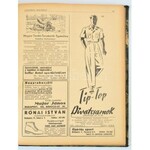 1940 Vadászat - halászat. Weekend-turisztika. VIII. évf. 1-24 . Teljes évfolyam. Szerk.: Sz. Sándor Béla. Bp....