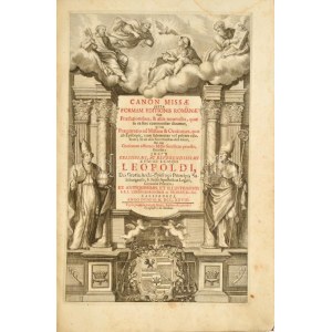 Canon Missae Juxta Formam Editionis Romanae: Cum praefationibus, & aliis nonnullis, quae in ea fere communiter dicuntur...