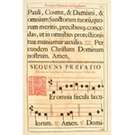 Canon Missae Juxta Formam Editionis Romanae: Cum praefationibus, & aliis nonnullis, quae in ea fere communiter dicuntur...