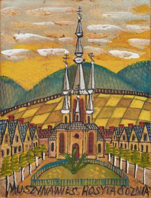 Nikifor Krynicki (1895-1968), Kościół w Muszynie