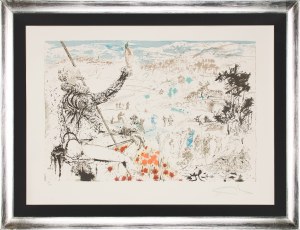 Salvador Dali (1904-1989), Z serii: Don Quichotte da la Mancha - L’age d’or