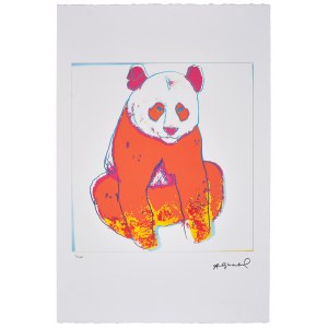 Andy Warhol (1928-1987), Z serii: Wymierające gatunki, Panda