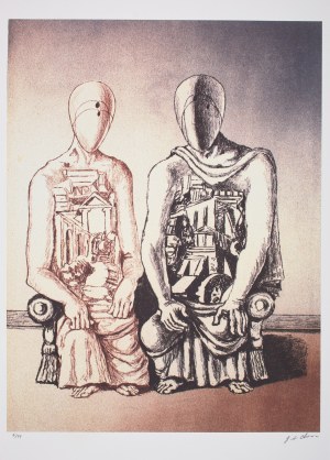 Giorgio Di Chirico (1888-1978), Dwie postacie