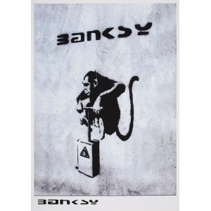Banksy (Ur.1974), Exploding monkey, 2006