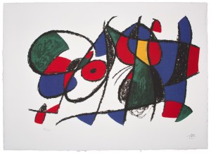 Joan Miro (1893-1983), Kompozycja