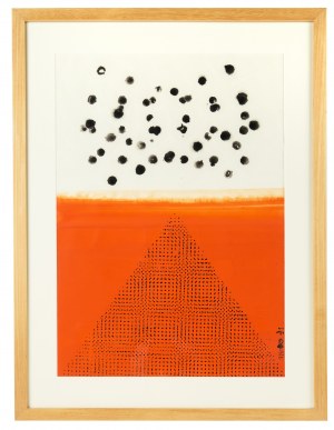 Józef Hałas (1927 Nowy Sącz - 2015 Wrocław), Bez tytułu, 1991 r.