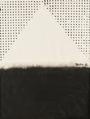 Józef Hałas (1927 Nowy Sącz - 2015 Wrocław), Bez tytułu, 1992 r.