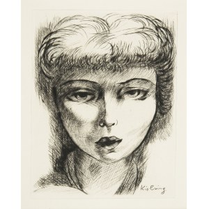 Mojżesz Kisling (1891 Kraków - 1953 Sanary-sur-Mer), Portret kobiety