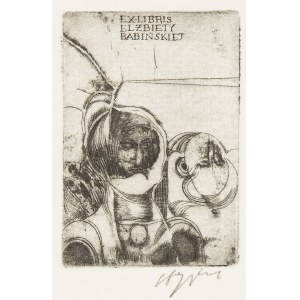 Ryszard Stryjec (1932 Lipniszki k. Lidy-1997 Gdańsk), Exlibris Elżbiety Babińskiej