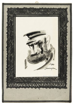 Józef Charyton (1912-1975), Portret Żyda, 1966 r.