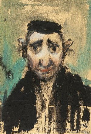 Józef Charyton (1912-1975), Portret Żyda, 1966 r.