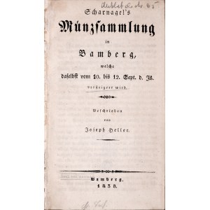 Heller J., Scharnagel's Muenzsammlung in Bamberg, Bamberg 1838.