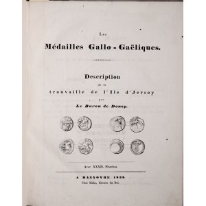 Donop G., Medailles Gallo-Gaeliques, Hannover 1838.