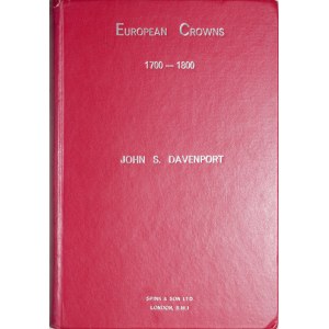 Davenport J.S., European Crowns 1700-1800, London 1964.