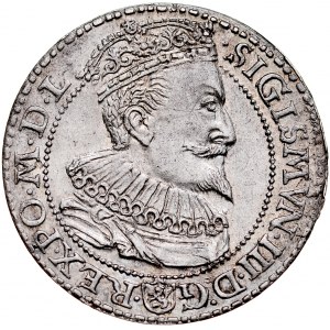 Zygmunt III 1587-1632, Szóstak 1596, Malbork.