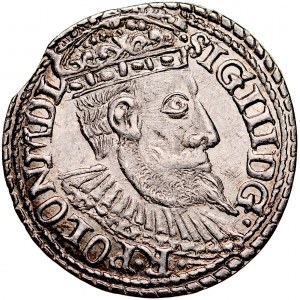 Zygmunt III 1587-1632, Trojak 1599, Olkusz.