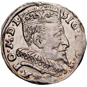 Zygmunt III 1587-1632, Trojak 1595, Wilno.